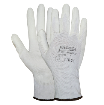 GOODJOB Feinstrickhandschuhe WHITE GRIP